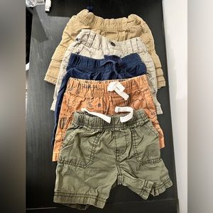 12 month Shorts bundle- 5 pieces